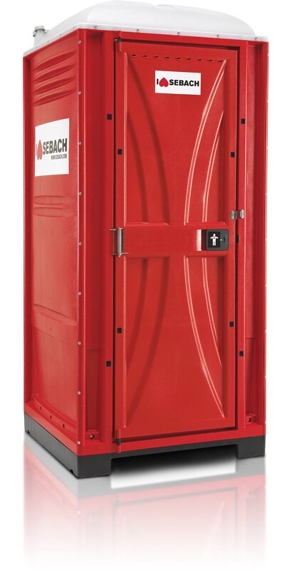 Foto Gallery foto dell' esterno di un WC chimico per cantiere